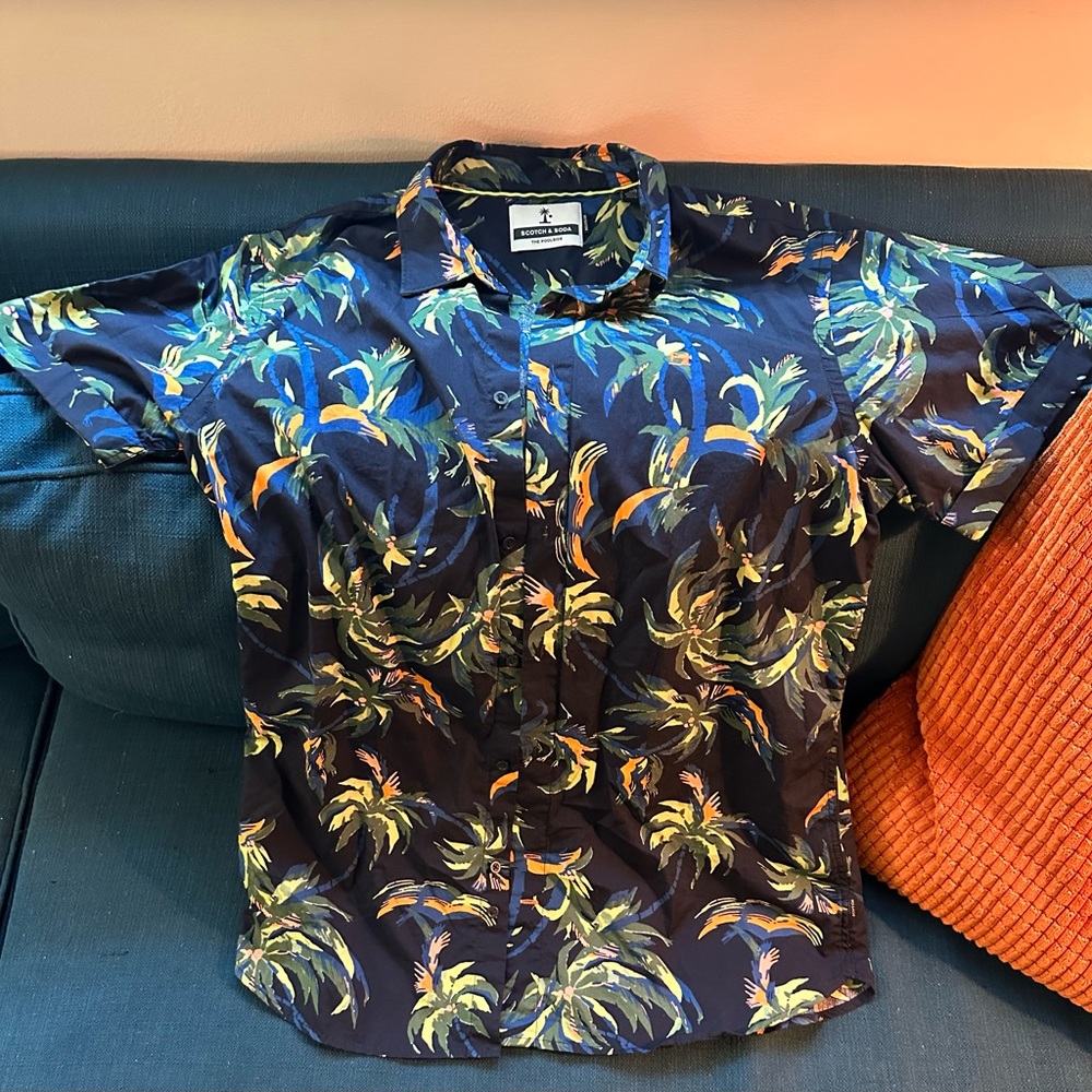 Scotch & Soda Hawaiian shirt